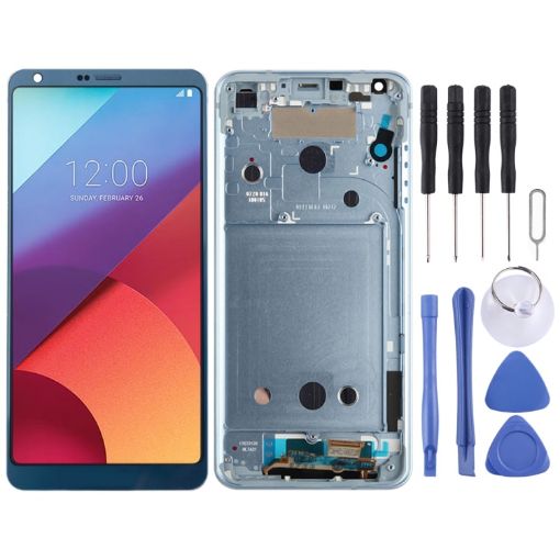 LCD Screen for LG G6 Digitizer Full Assembly with Frame - 1
