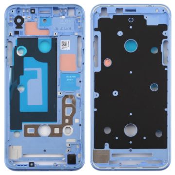 Baby Blue Front Housing LCD Frame Bezel Plate for LG Q7 - 1