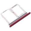 LG V40 ThinQ SIM Card Tray + Micro SD Card Tray - Red - 3