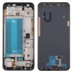 LG K40/K12+ Front Housing LCD Frame Bezel Plate - Silver - 1