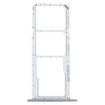 SIM Card Tray + Micro SD Card Tray for LG K22 - Black - 1