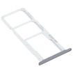 SIM Card Tray + Micro SD Card Tray for LG K22 - Black - 2