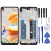 LG Q61 TFT LCD Screen Digitizer Full Assembly with Frame - Black - 1