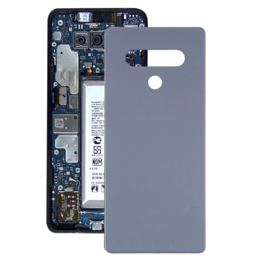 Grey Battery Back Cover for LG Stylo 6 LMQ730TM LM-Q730TM - 1