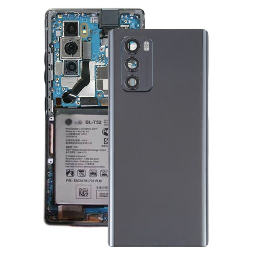 LG Wing 5G Back Battery Cover - Black - 1
