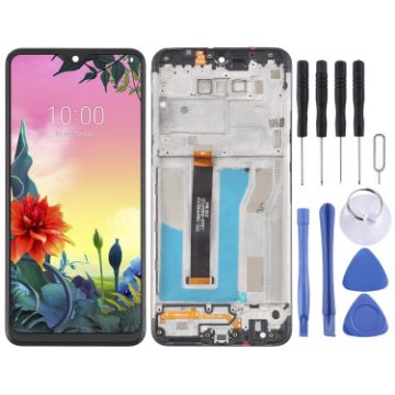 TFT LCD Screen for LG K50S Digitizer Full Assembly with Frame - 1