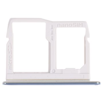 Nano SIM Card Tray + Micro SD Card Tray for LG Stylo 6/K71 Blue - 1
