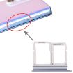 Nano SIM Card Tray + Micro SD Card Tray for LG Wing 5G Blue - 4