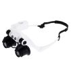 Wearing Glasses Illuminated Magnifier Loupe With LED Light - 3