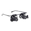 20X Glasses Type Watch Repair Loupe Magnifier with LED Light - 2