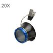 Clip On Eyeglass Magnifier Watch Repair Tool Loupes Magnifying Lens - 1