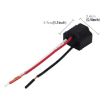 2 PCS H4 Car Auto LED Bulb Ceramic Insulation Socket Holder - 3
