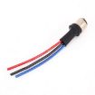 1157/BAY15D Bulb Holder Base Male Socket with Wire - 1 Pair - 2