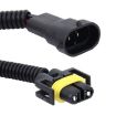 2 PCS H11 Car HID Xenon Headlight Male to Female Conversion Cable - 3