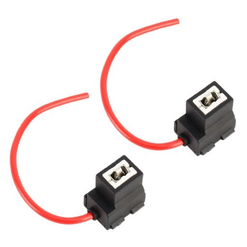 2 PCS Car H1/H3 Bulb Holder Base Female Socket with Wire - Buy Now - 1
