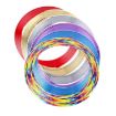 Red Car Wheel Hub Trim Mouldings - Scratchproof & Flexible - 8M Strip - 9