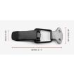 Universal Iron Bumper Safety Fixed Buckle - 2 PCS, Size: 26.7 x 80mm - 4