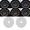 Car Wheel TPE Protection Ring Bumper Decoration - White - 1