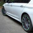 Car Wheel TPE Protection Ring Bumper Decoration - Black - 6