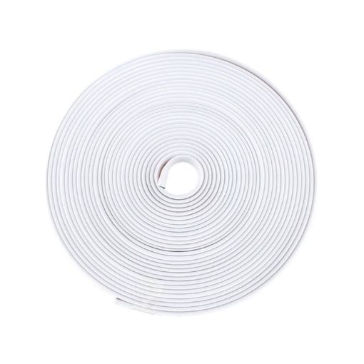 8m Car Wheel Protection Sticker - Anti-collision Strip (White) - 1