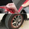 8m Car Wheel Protection Sticker - Anti-collision Strip (White) - 4