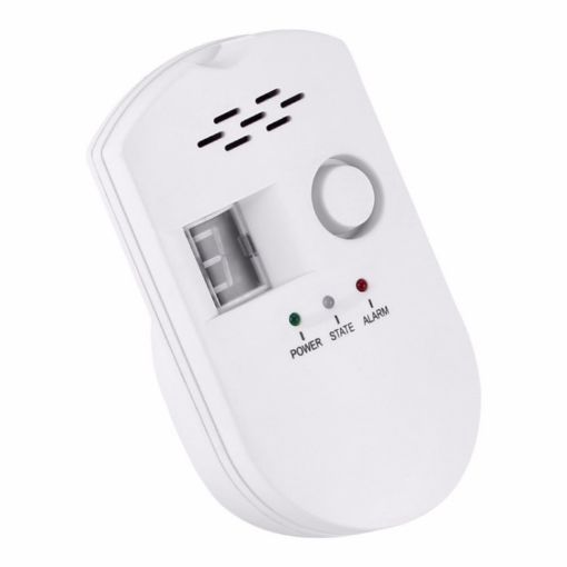 Combustible Gas Pipeline Digital Display Alarm - US Plug - 1