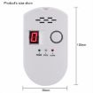 Combustible Gas Pipeline Digital Display Alarm - US Plug - 2