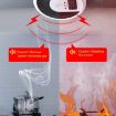 JSN-999COM Live Voice Alarm Smoke Carbon Monoxide Detector - 5