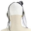 Latex Devil Clown Frightened Mask with Hair for Halloween Festival Party - 5