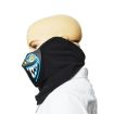 Halloween Mask Voice Control LED Cold Light Terror Cosplay Mask - 3