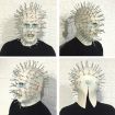 Halloween Hat Hellraiser Scary Pinhead Mask Adult Cosplay - 3