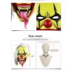 Halloween Festival Party Latex Green Face Clown Frightened Mask - 6