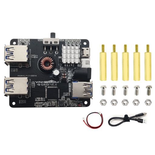 Yahboom USB3.0 HUB Expansion Board ROS Robot Expansion Dock - 1