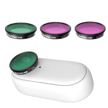 Sunnylife Sports Camera Filter for Insta360 GO 2 - 3 in 1 CPL+ND8+ND16 - 1