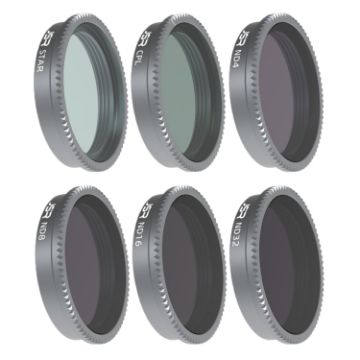 Insta360 GO 2/GO 3 Camera Lens Filter 6 in 1 STAR CPL ND4 ND8 ND16 ND32 - 1