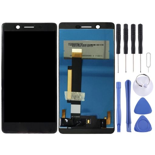 TFT LCD Screen for Nokia 7 with Digitizer Full Assembly - Black - 1