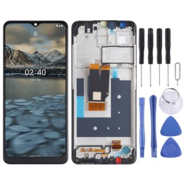 LCD Screen and Digitizer Assembly for Nokia 2.4 (Black) - 1