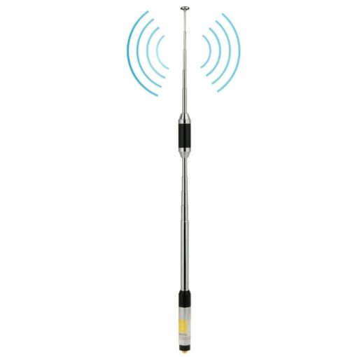 RH770 Dual Band High Gain SMA-F Telescopic Handheld Radio Antenna - 1