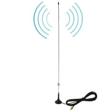 NAGOYA UT-108UV SMA Female Dual Band Magnetic Mobile Antenna - 1