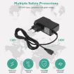 Micro USB Charger for Tablet PC/Mobile Phone, EU Plug - 5V/2A - 4