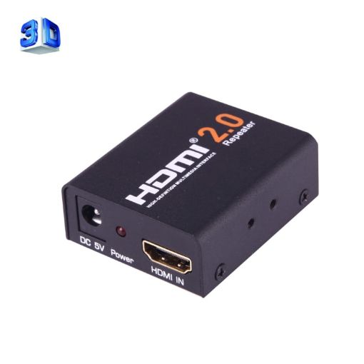 2160P Full HD HDMI 2.0 Amplifier Repeater - 4K x 2K, 3D Support - 1