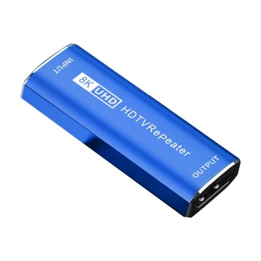 JUNSUNMAY 8K HDMI Adapter Signal Amplifier - Blue - 1
