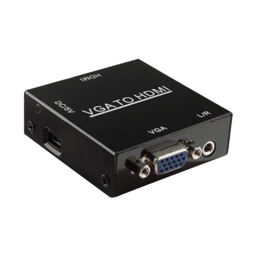 1080P HDMI Mini VGA to HDMI Scaler Box Converter for PC/HDTV - 1