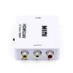 Mini HDMI to CVBS Audio Decoder - Compact HDMI to RCA Converter - 2