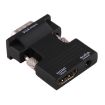 HDMI to VGA Converter with Audio Output - Black - 3