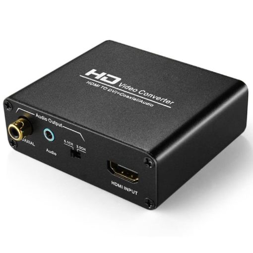 HDV-339 Full HD HDMI to DVI Converter Adapter - 1