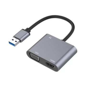 USB-C/Type-C 3.0 to HDMI/VGA Converter - 1