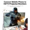 Type-C Male to HDMI Adapter - Supports 3D Visual Effects - 6