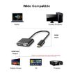 JUNSUNMAY 1080P HDMI to HDMI + VGA Converter Adapter - 3