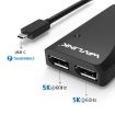 WAVLINK Type-C Thunderbolt 3 to Dual DisplayPort Adapter Splitter - 3